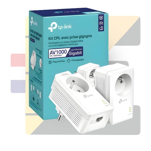 [‎TL-PA7017P KIT(FR)] KIT Prises CPL Ethernet