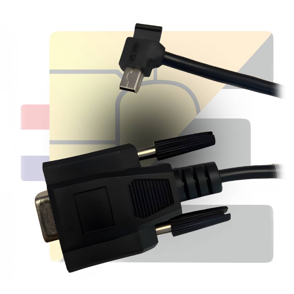 [KB001] Câble pour Desk/5000 (miniUSB Interne) vers Caisse RS232 (DB9)