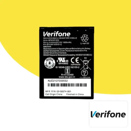 Batterie TPE Verifone e285