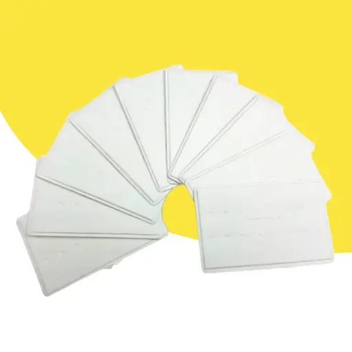 Cartes nettoyantes réutilisable DISKO pour TPE