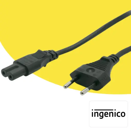 Câble d'alimentation secteur 230V 2 pôles