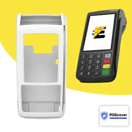 Coque Étui Housse protection Antichoc pour Ingenico Move 5000 Blanc