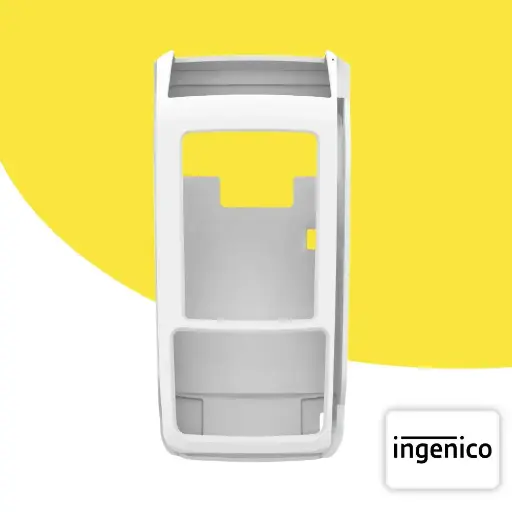 Coque Étui Housse protection Antichoc pour Ingenico Move 5000 Blanc
