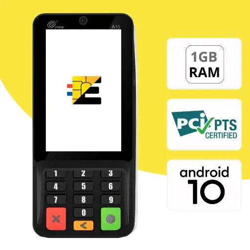 [A35-000-RD6-02A0] PAX A35 (Pinpad Standalone)