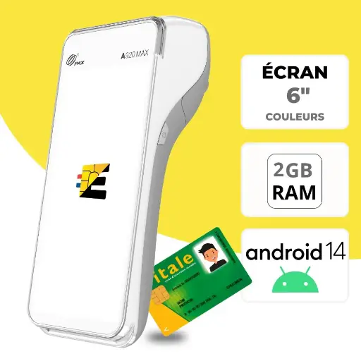 TPE PAX A920 MAX SANTÉ