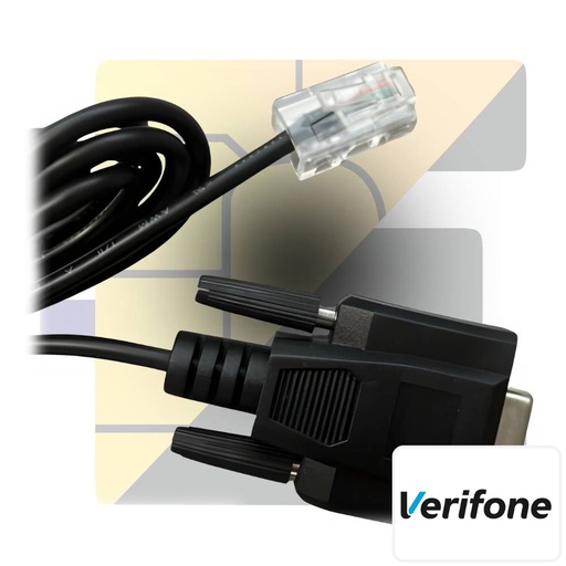 [KB007] VERIFONE (RJ/DB9F) VERS CAISSE (RS232)